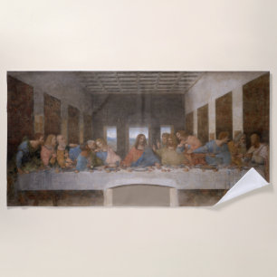 Serviette De Plage La Dernière Cène de Léonard de Vinci