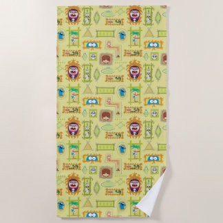 Serviette De Plage La maison de Foster pour amis imaginaires | Mur de