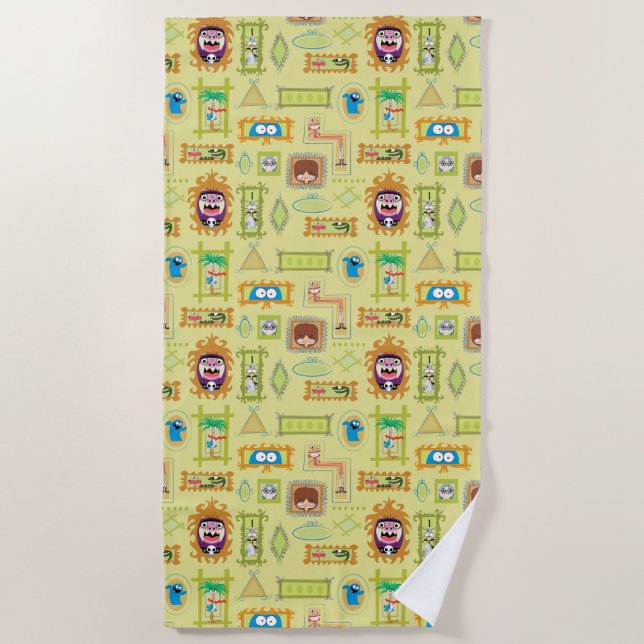 Serviette De Plage La maison de Foster pour amis imaginaires | Mur de (Devant)