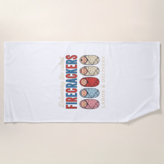 Serviette De Plage Laboratoire & Accouchement Pétards Mignonne Infirm
