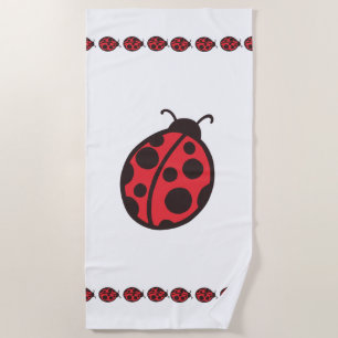 Serviette de plage Ladybug Bath