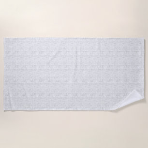 Serviette De Plage Langue Design Trente-deux