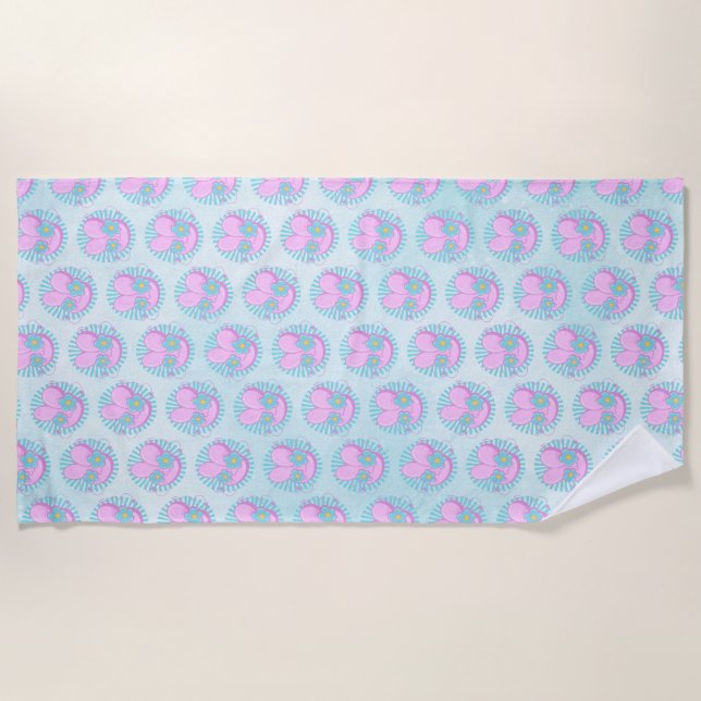 Serviette De Plage Lapin (Devant)