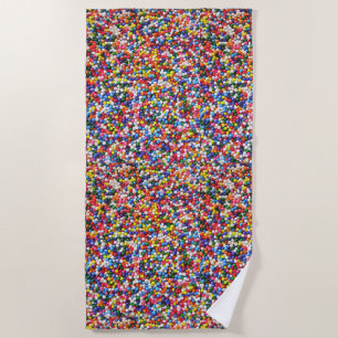 Serviette De Plage L'arc-en-ciel arrose