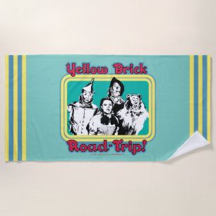 Serviette De Plage L'Assistant D'Oz™   Route en brique jaune!