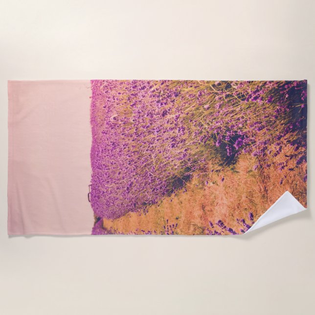 Serviette De Plage Lavander (Devant)