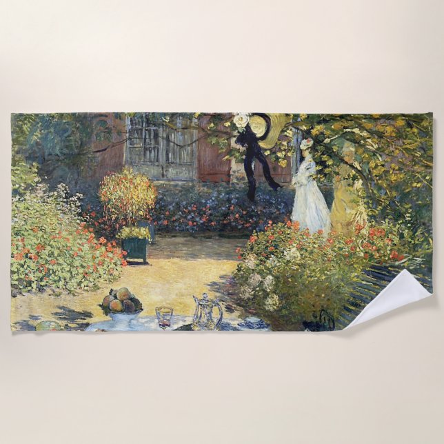 Serviette De Plage Le Luncheon Claude Monet (Devant)