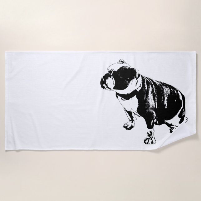 Serviette De Plage Le repos trouve une place (Devant)