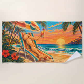 Serviette de plage Leg-Shoulders