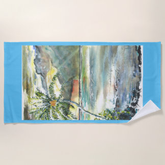 Serviette De Plage Les brises caribéennes