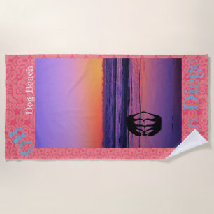 Serviette De Plage Les chiens dominent !