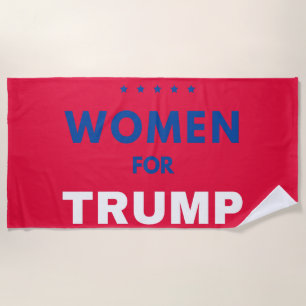 Serviette De Plage Les Femmes Pour Trump