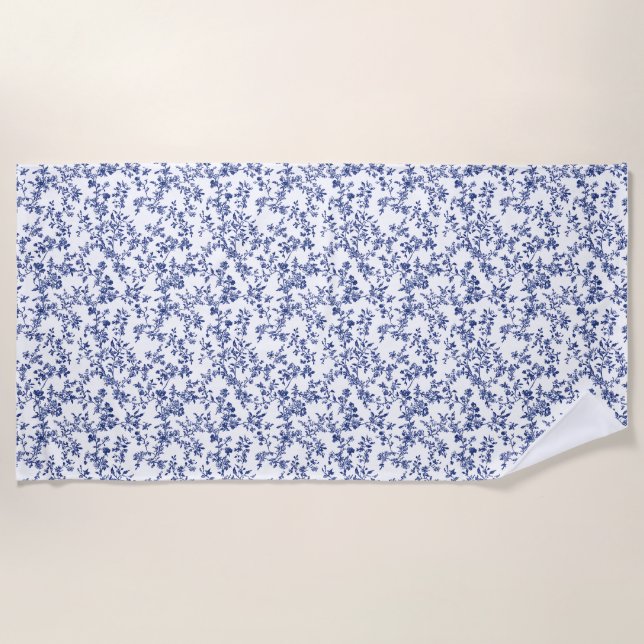 Serviette De Plage Les Fleurs Sont Les Sourires De La Terre (Devant)