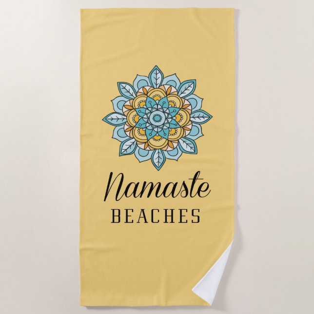 Serviette De Plage Les plages de Namaste (Devant)
