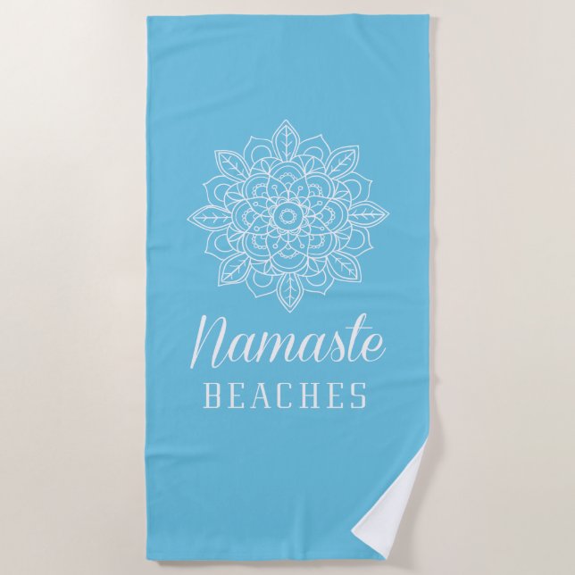 Serviette De Plage Les plages de Namaste (Devant)