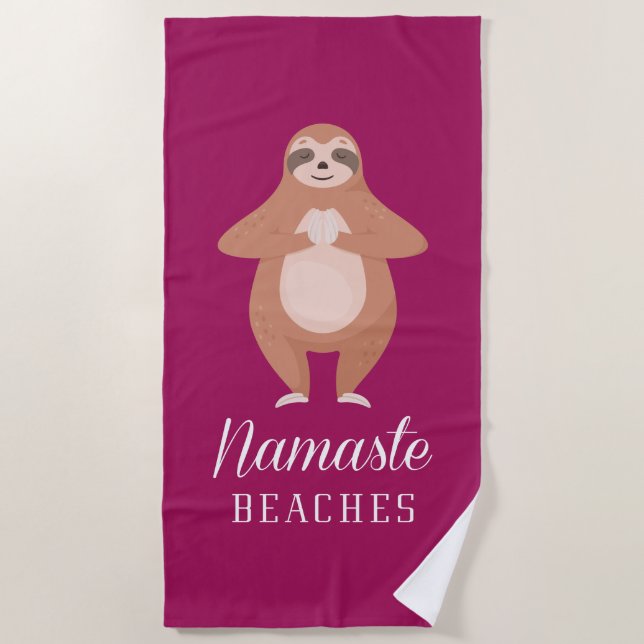 Serviette De Plage Les plages de Namaste (Devant)
