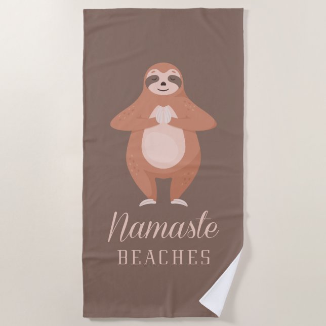 Serviette De Plage Les plages de Namaste (Devant)