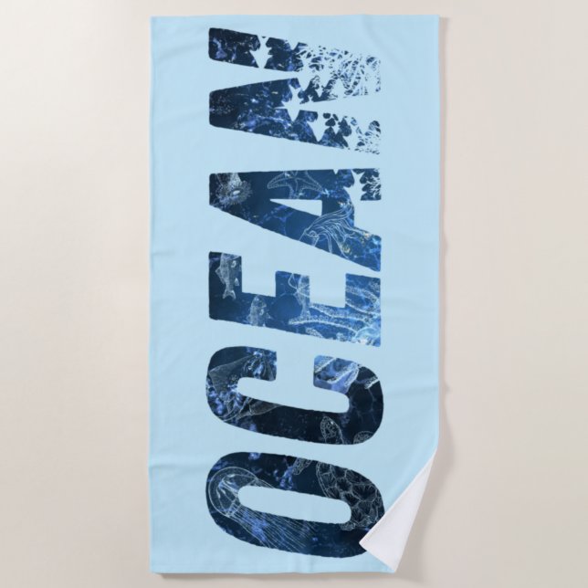 Serviette De Plage Les trésors océaniques Yoga Mat (Devant)