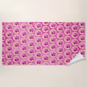 Serviette De Plage Lèvres