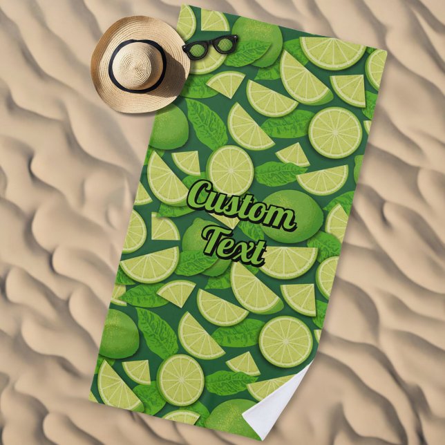 Serviette De Plage Lime (Créateur téléchargé)