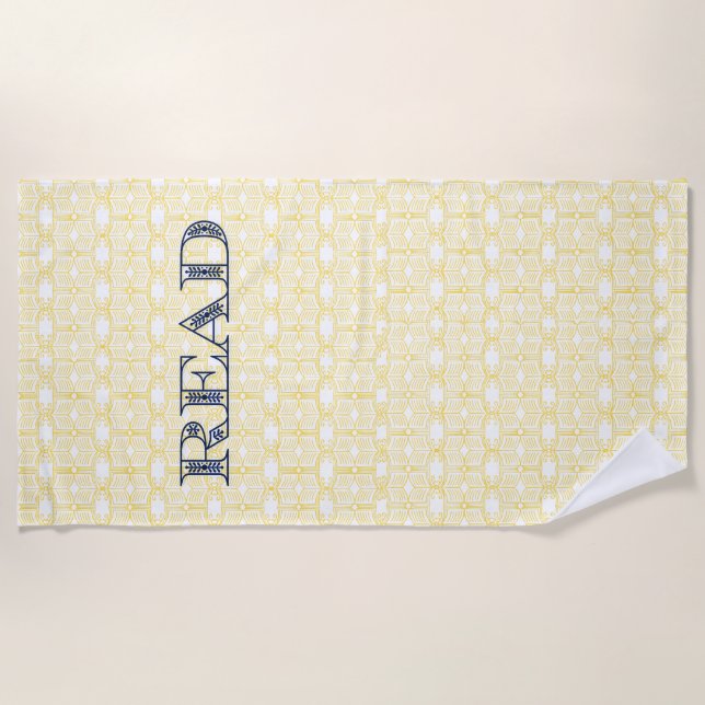 SERVIETTE DE PLAGE LIRE  (Devant)