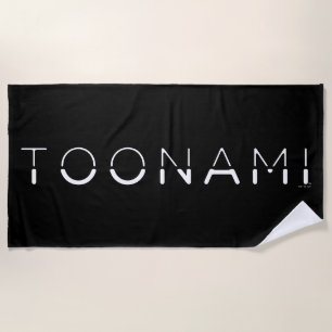 Serviette De Plage Logo de la police de toonami Split
