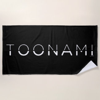 Serviette De Plage Logo de la police de toonami Split