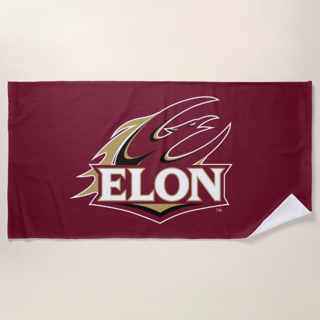 Serviette De Plage Logo Elon Phoenix (Devant)