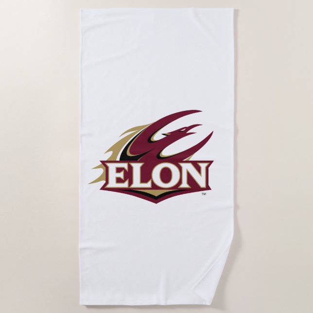 Serviette De Plage Logo Elon Phoenix (Devant)