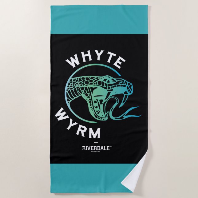 Serviette De Plage Logo Whyte Wyrm (Devant)