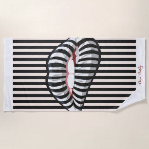 Serviette De Plage Lola Lips
