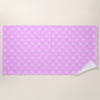Serviette De Plage Loup-Garou Rose