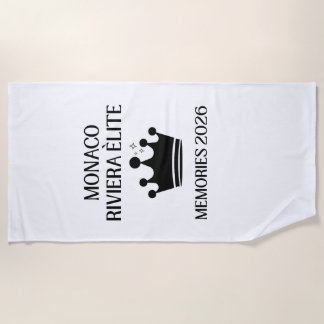 Serviette de plage luxueuse Monaco Riviera Elite 2
