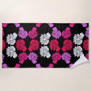 Serviette De Plage Lys d'eau végétale