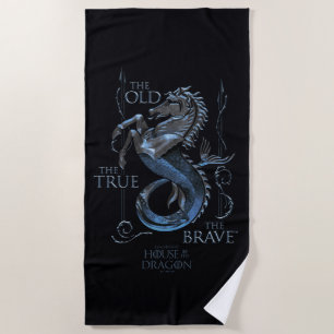 Serviette De Plage MAISON DU DRAGON Maison Velaryon Sigil