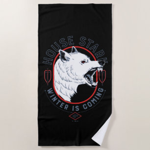 Serviette De Plage Maison Stark - L'hiver approche