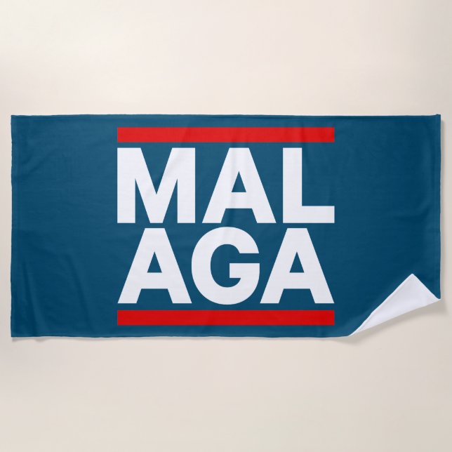 Serviette De Plage Malaga 2 (Devant)