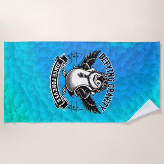 Serviette De Plage Manchot Aviateur