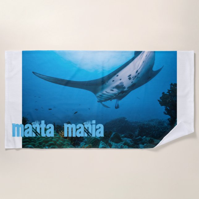 Serviette De Plage Manta (Devant)
