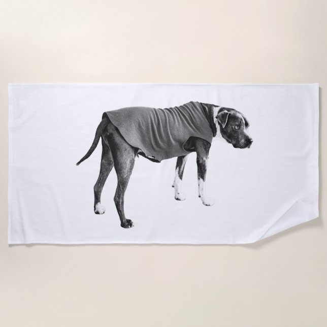 Serviette De Plage Manteau de rivage, Marche détendue (Devant)