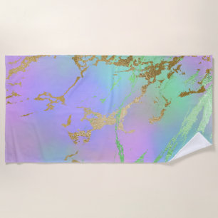 Serviette De Plage Marbre millénaire Playbow Pastel Ombre