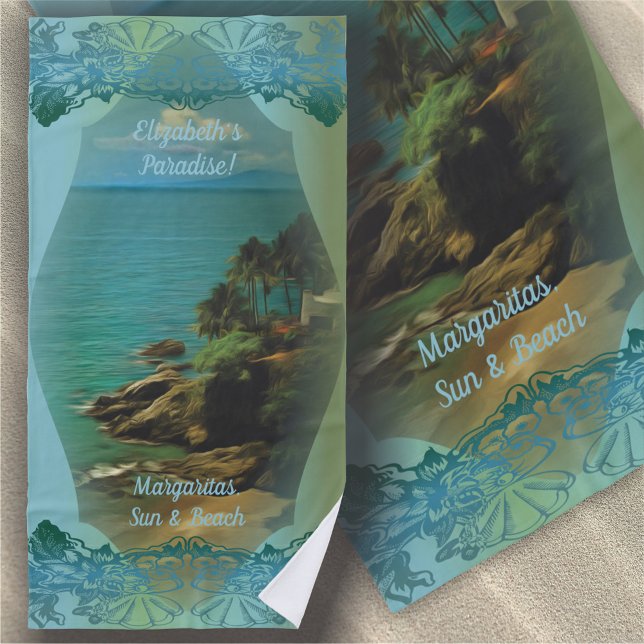 Serviette De Plage Margaritas, Sun & Beach 0026 Beach Towel (Créateur téléchargé)