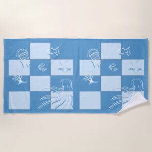 Serviette De Plage Marine