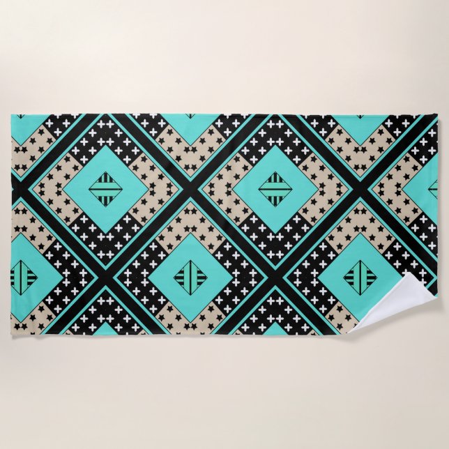 Serviette De Plage Marocain arabe vintage (Devant)