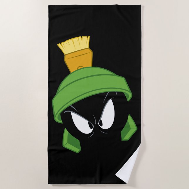 Serviette De Plage MARVIN MARTIAN™ Face en colère (Devant)