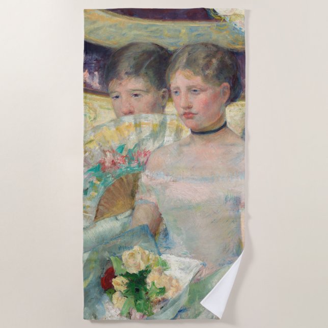 Serviette De Plage Mary Cassatt - La Loge (Devant)
