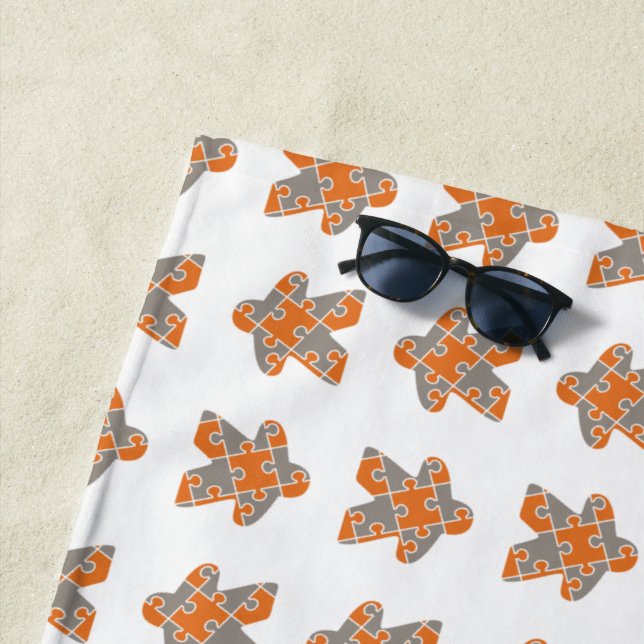 Serviette De Plage Meeple (En situation)