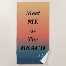 Meet Me At The Beach Summer Beach Sunrise Color