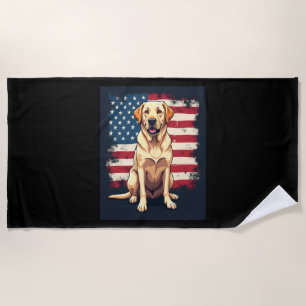 Serviette De Plage Meilleur Labrador Pour Hommes Femmes Laboratoire J