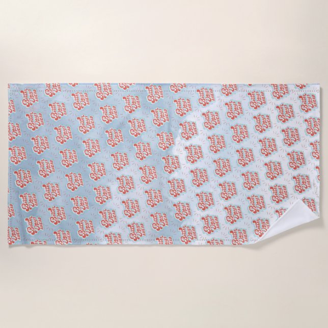 Serviette De Plage Meilleurs Jours (Devant)